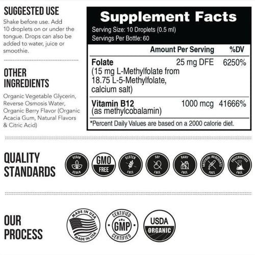 Yevivo™ L-Methylfolate Daily Drops